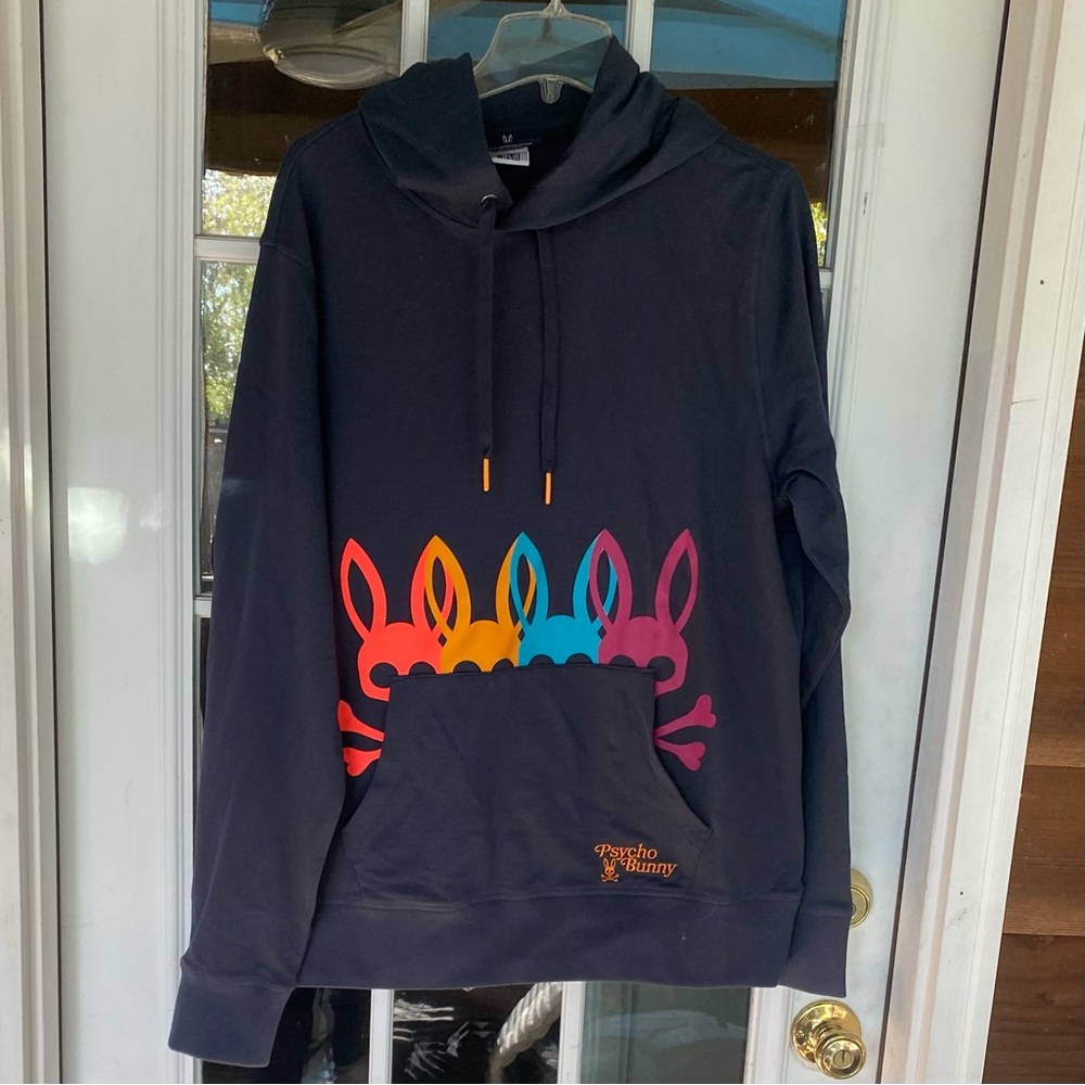 Psycho Bunny Lafayette Hoodie. Size Large.